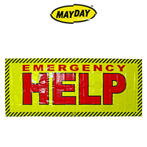 MAYDAY HELP  Distress Banner 