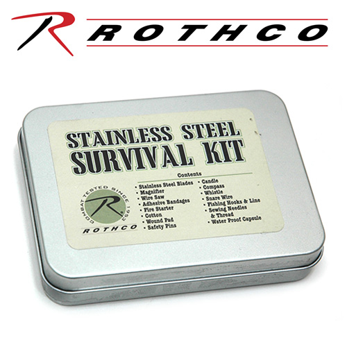 ROTHCO Stainless Steel Survival Kit 스텐레스 스틸 서바이벌 키트 