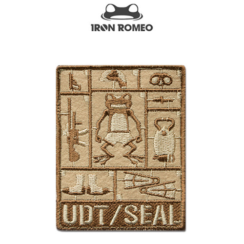 [Iron Romeo] 023 AKH-8 Desert Kit Patch  - 023 아이언 로미오 아크부대 8진 UDT/SEAL 패치 