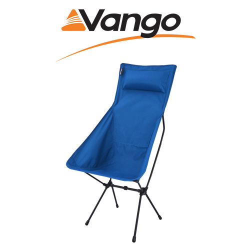 Vango Micro Steel Tall Chair, Mykonos Blue 
