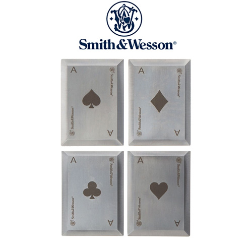 Smith & Wesson Bullseye Throwing Cards 4 pack 불스아이 드로윙 카드 4팩 