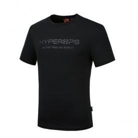 하이퍼옵스 로고 티셔츠 폴리진 (블랙)