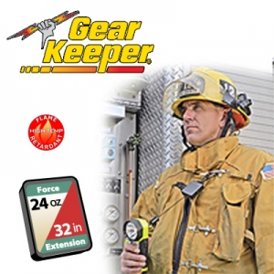 기어키퍼 대형 라이트 리트랙터 - GearKeeper Firefighter/Rescue Large Flashlight Retractors