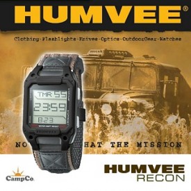 캠프코 험비 리콘 시계 (블랙) - Campco Humvee Recon Watch (black)