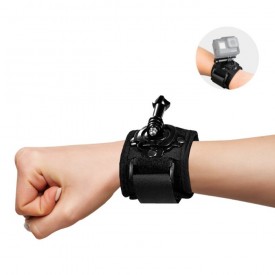 고프로 액션캠 손목 마운트 360도 회전 손목 밴드