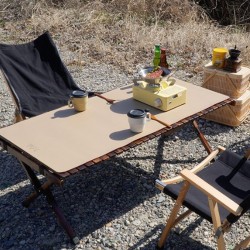 (MS) 감성 캠핑 테이블 매트 가죽 식탁보 M 55x85cm
