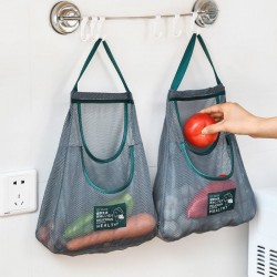 (MS) 야외 주방 다용도 과일 야채 보관 메쉬 파우치