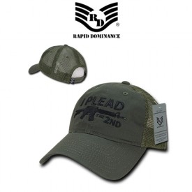 Rapid Dominance R308 Relaxed Trucker USA, I Plead 2nd, Olive 