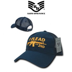 Rapid Dominance R307 Relaxed Trucker USA, I Plead 2nd, Navy 