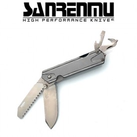 SANRENMU 7117LUX MultiFunction Folding Knife 7 Series [그레이] 