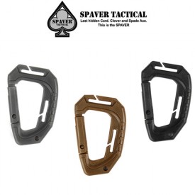SPAVER Molle connecting Carabiner 2개 세트 