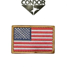 [Condor] USA Flag Velcro Patch (Color) 