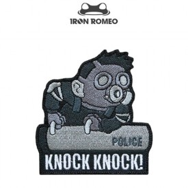[Iron Romeo] 036 Knock Knock Cartoon - 36 아이언 로미오 노크노크 카툰 패치 