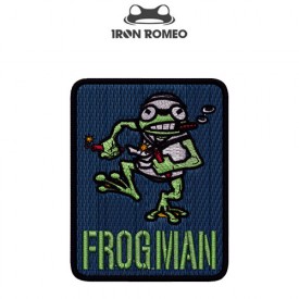 [IRON ROMEO] New Frogman Patch (Blue) - 022 뉴 프로그맨 패치 (블루) 
