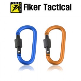 FIKER TACTICAL Equipment Rack Lock Carabiner 77mm [ 2개 세트 ]							
